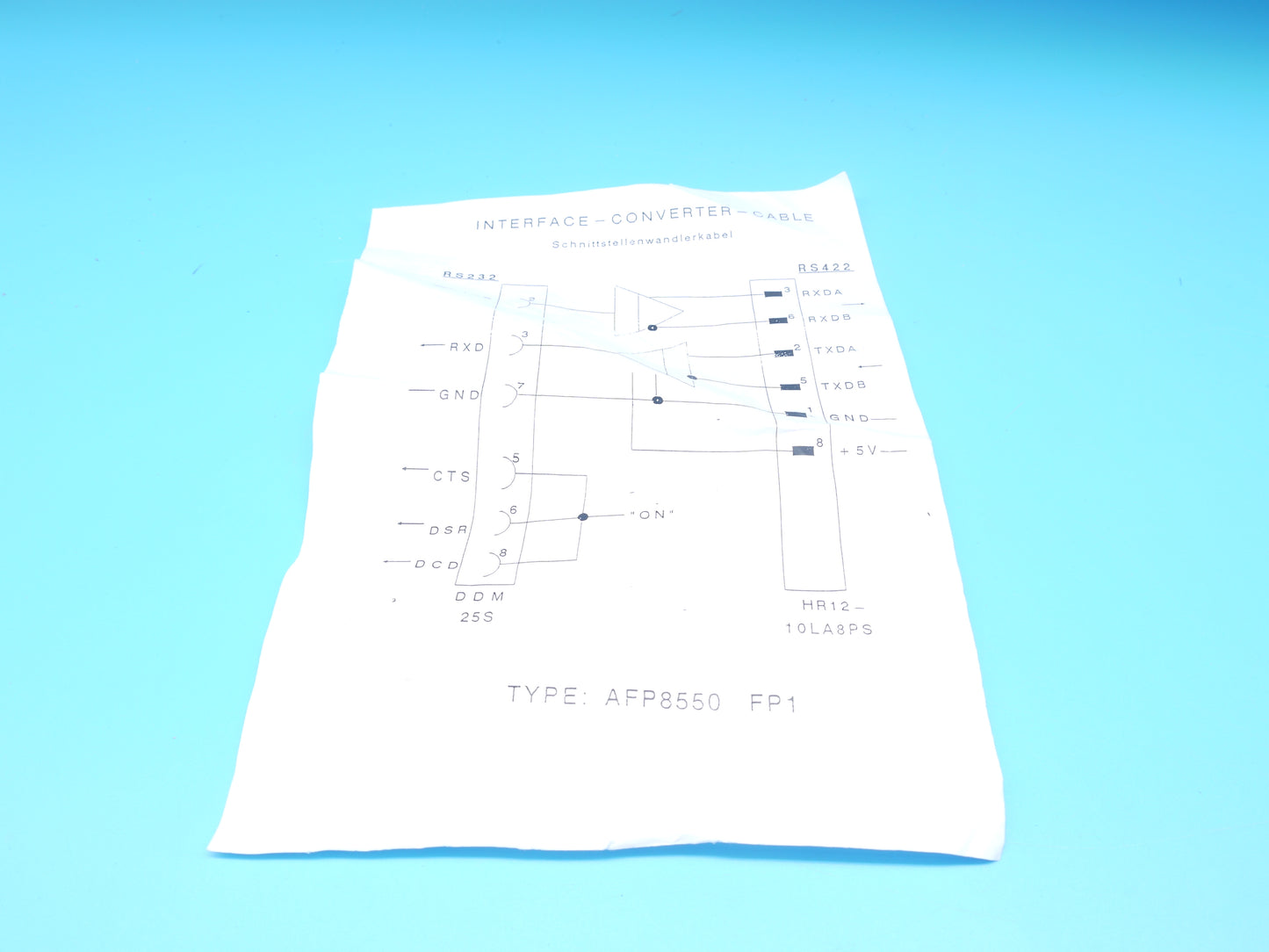 !♦ ♦ KS Programmierkabel FP1