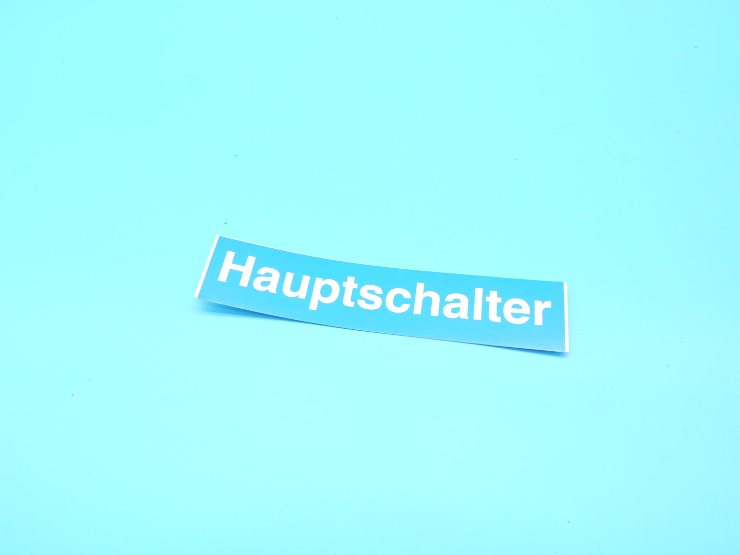 ! MB |►27 Stück◄| SCHILD,Hauptschalter
