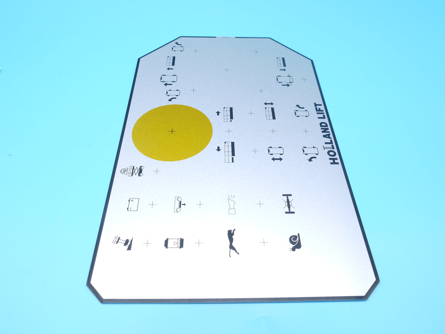 ! RKE Aluminium Schild Bedienpult neue N,Modular ohne Stützen