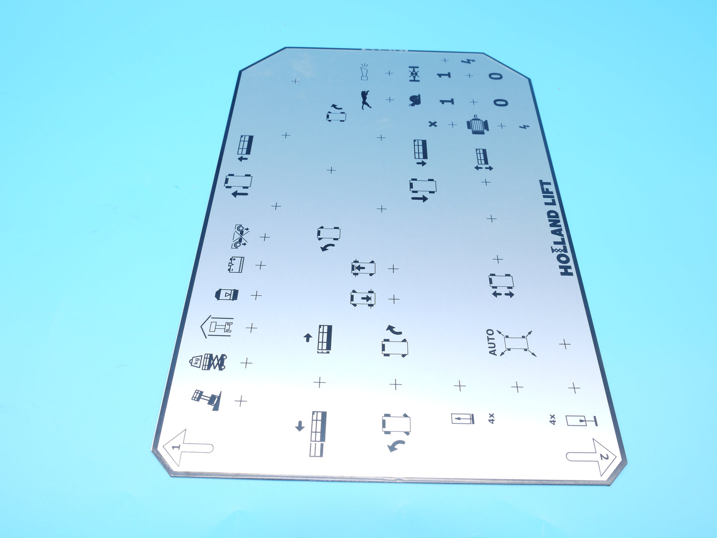 ! RKE Aluminium Schild Bedienpult HL Modular/330 mit 400V