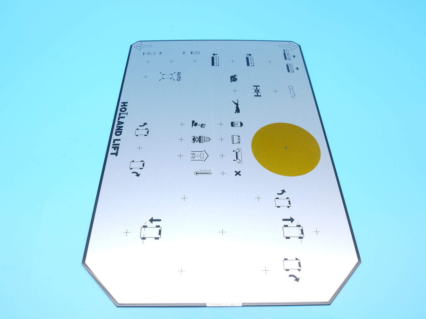 ! RKE Aluminium Schild Bedienpult N265EL13