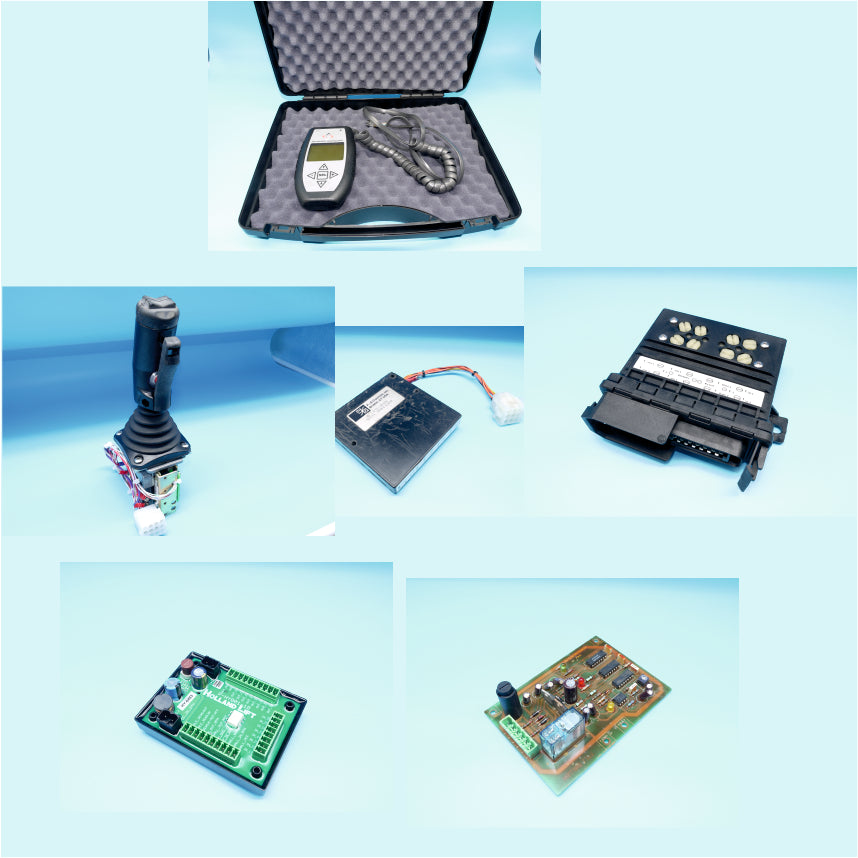 Platinen, Joysticks, Calibratoren, Messgeräte ...
