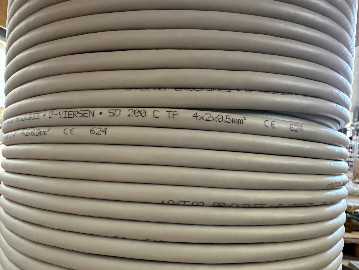 !  ♦  KS SPS Steuerkabel 8 Ader SD200 C TP 4x2x0,5 500m