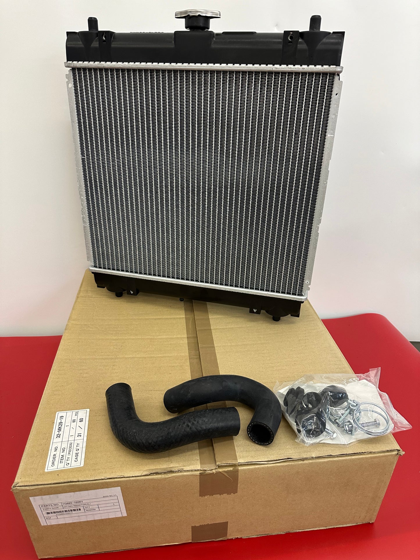 !    MDE KIT Kühler für Kubota Motor V1505