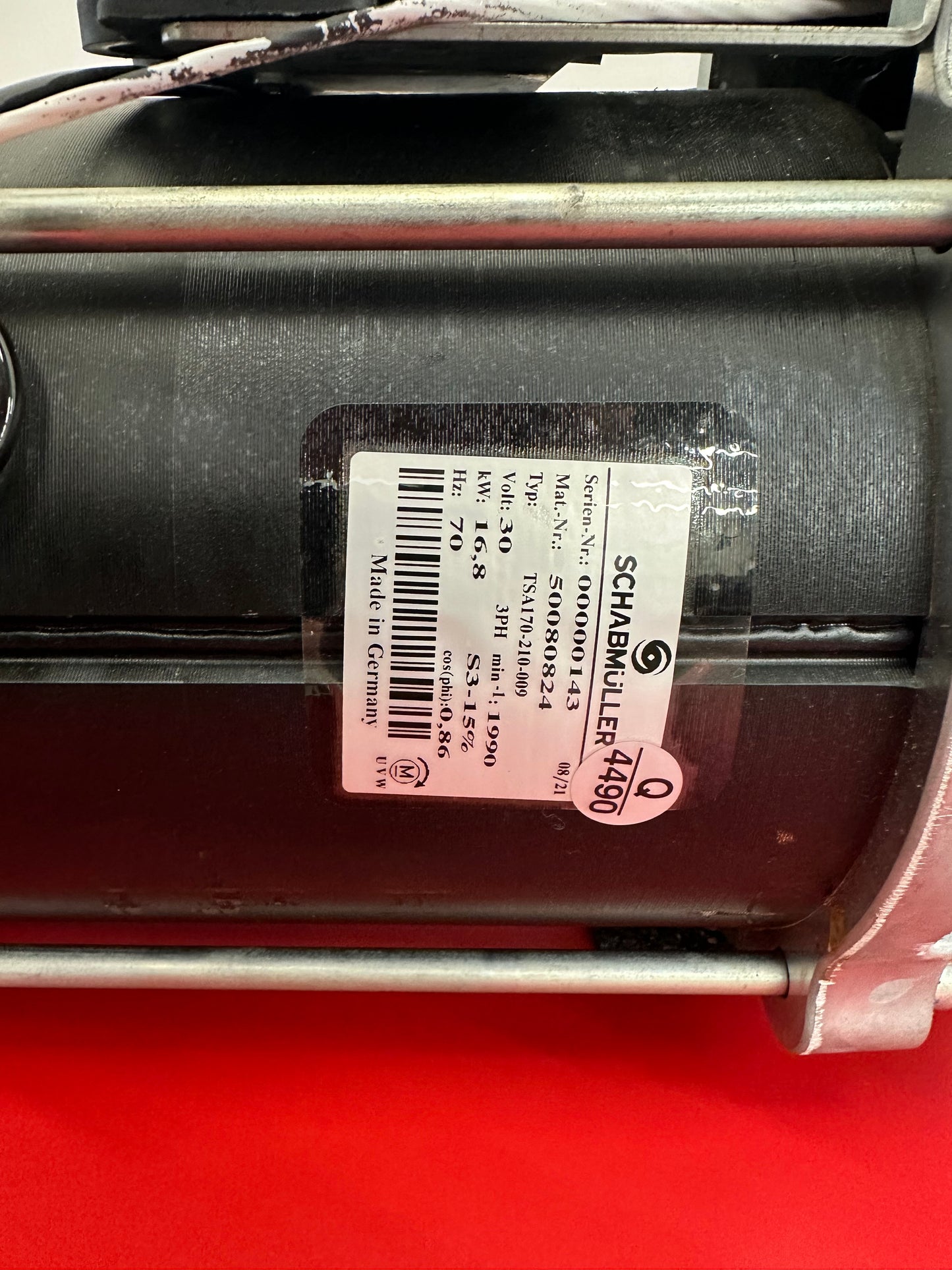 !♦  MDE Elektro Motor Schabmüller 17kW 30V