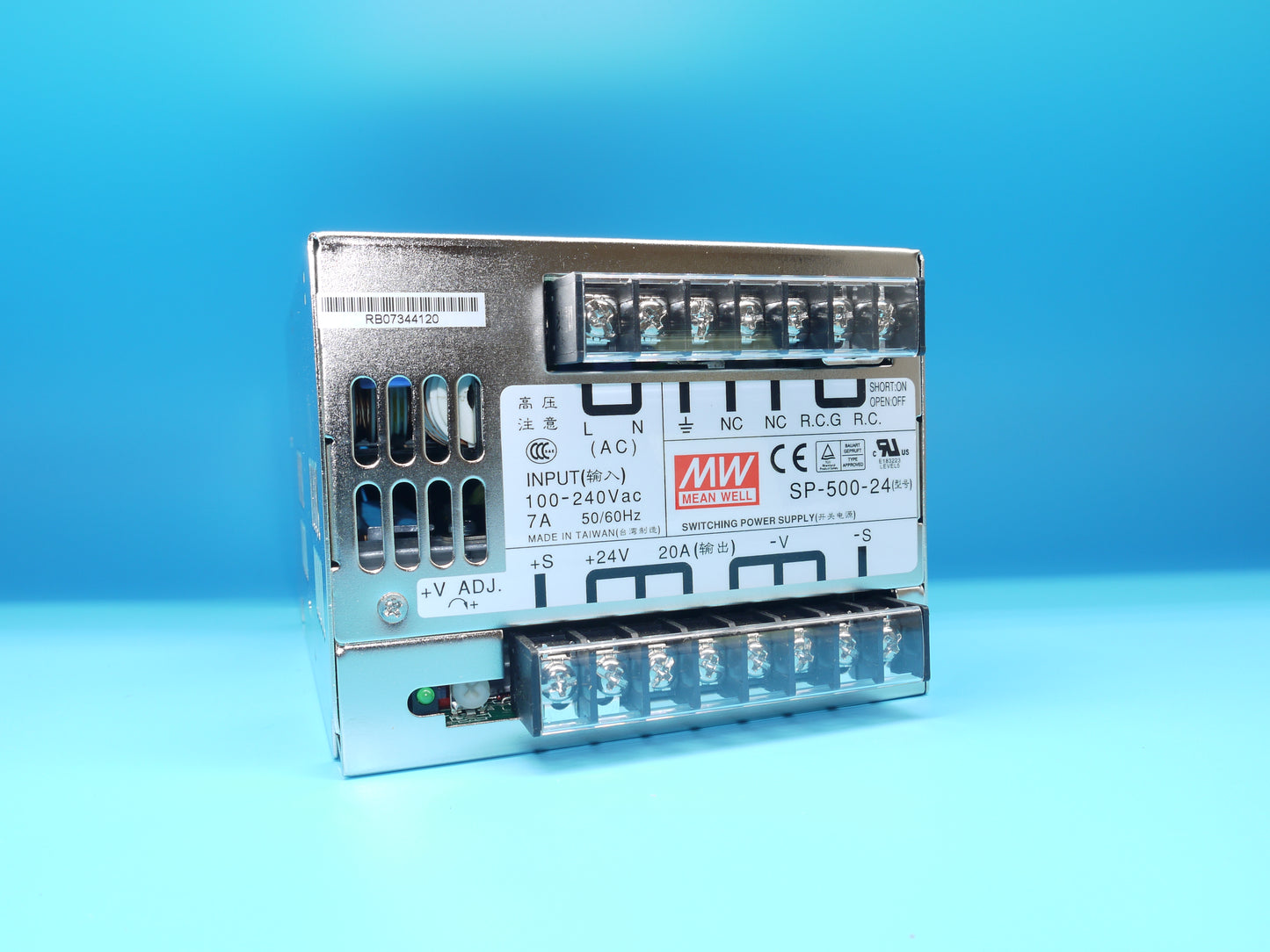 !♦ ♦ SW MeanWell SP-500-24 AC/DC 88-230V -> 24V (20A)