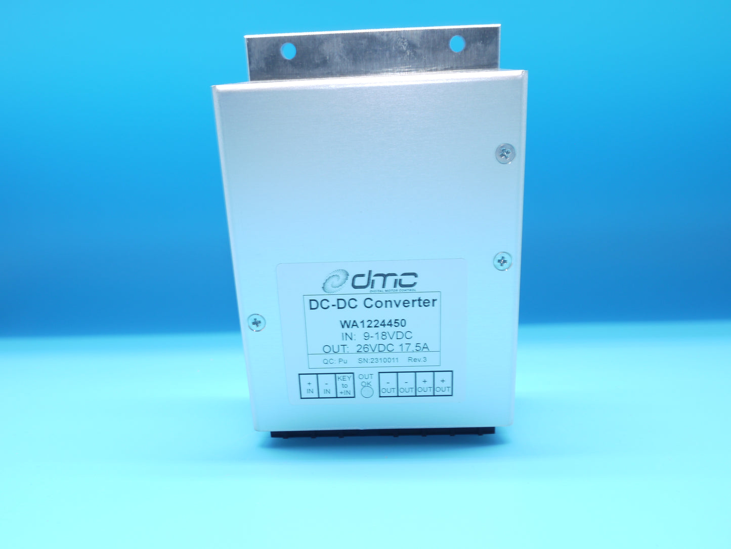 !♦ ♦ SW DMC WA1224450 DC/DC 9-18V -> 24V (17,5A)