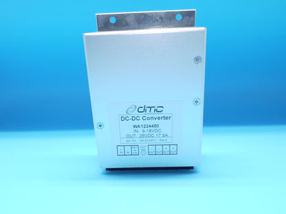 !♦ ♦ SW DMC WA1224450 DC/DC 9-18V -> 24V (17,5A)