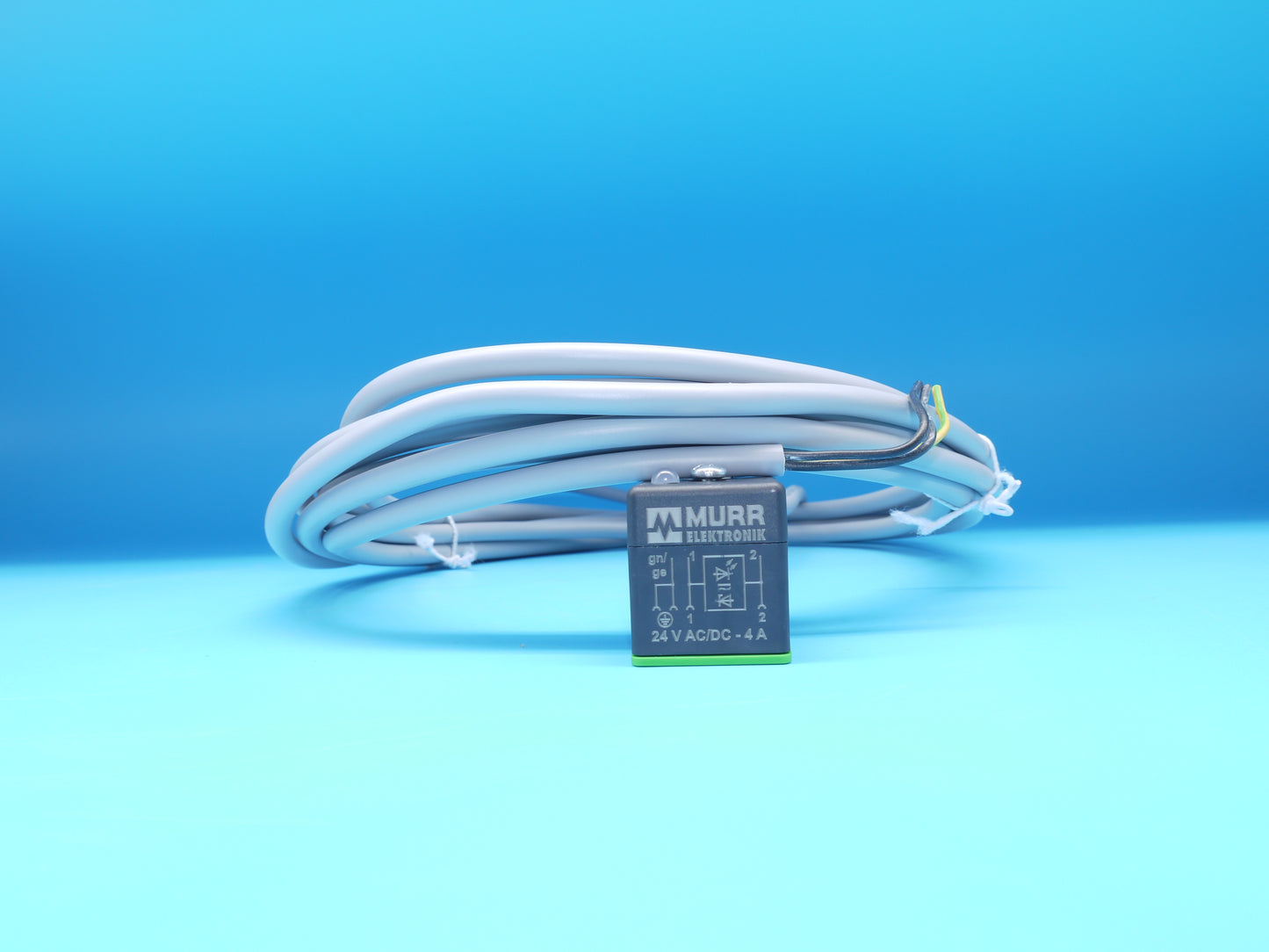 !♦ ♦ KS |►10 Stück◄|    Ventilstecker mit 4m Kabel 24V, LED, Schutzbeschaltung