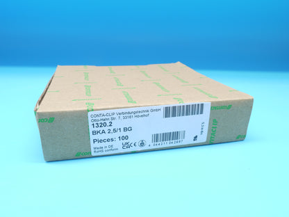 !♦ ♦ RKE |►100 Stück◄|   Klemme BKA 2,5/1 beige