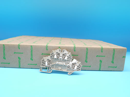 !♦ ♦ RKE |►100 Stück◄|   Reihenklemme Doppelstock ZRKD 2,5mm²