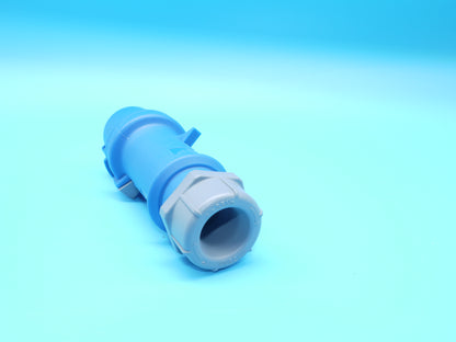 !♦ ♦ KS |►4 Stück◄|    CEE-Stecker blau 16A 230V IP 44, männlich