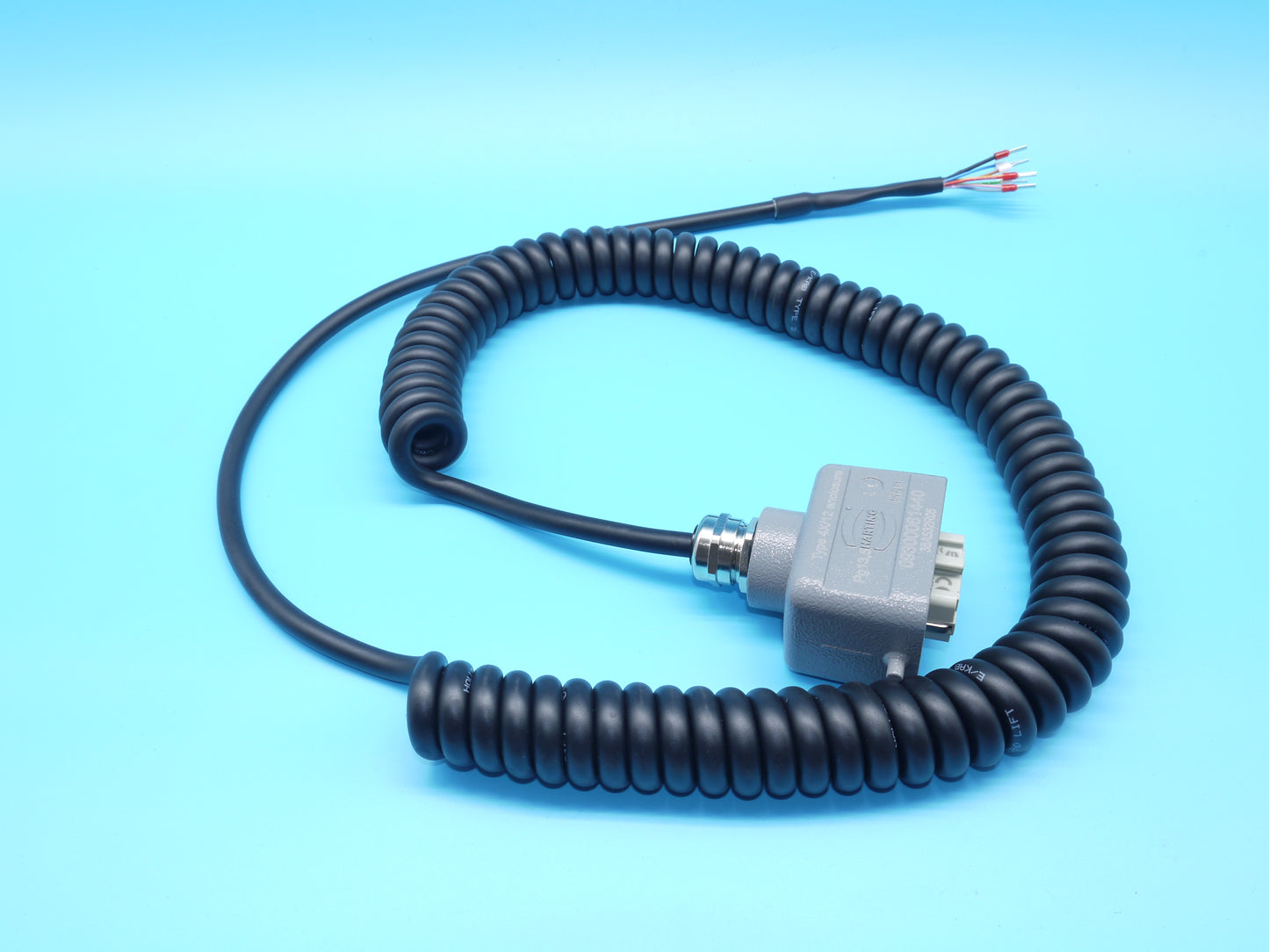!♦ ♦ KS Spiralkabel 8x0,5qmm   2,4 mit Stecker