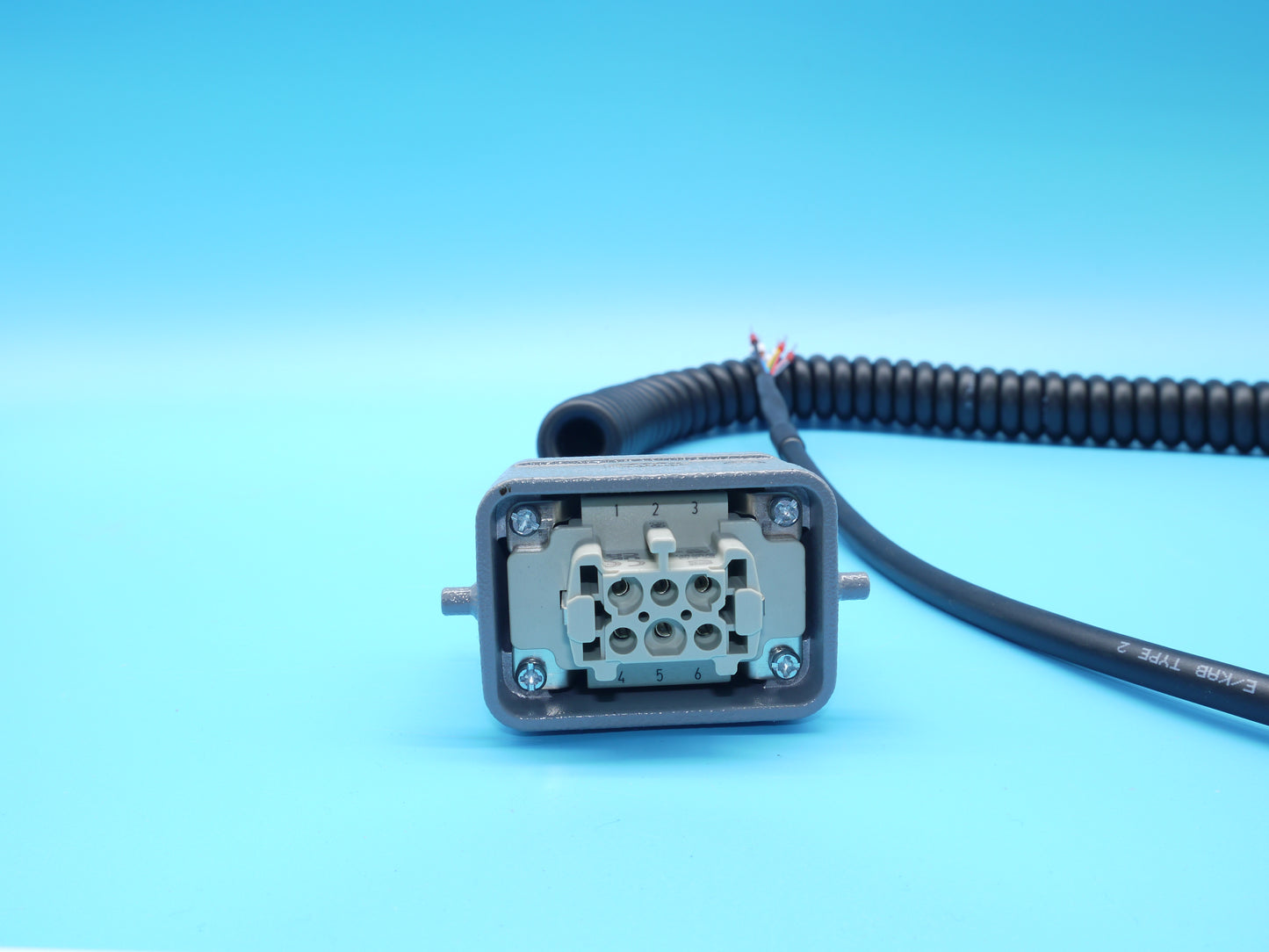 !♦ ♦ KS Spiralkabel 8x0,5qmm   2,4 mit Stecker