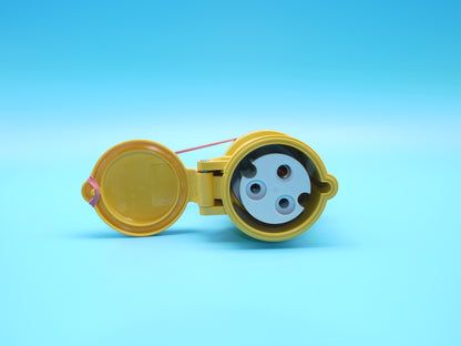 !♦ ♦ KS CEE-Kupplung gelb 110V/32A Buchse