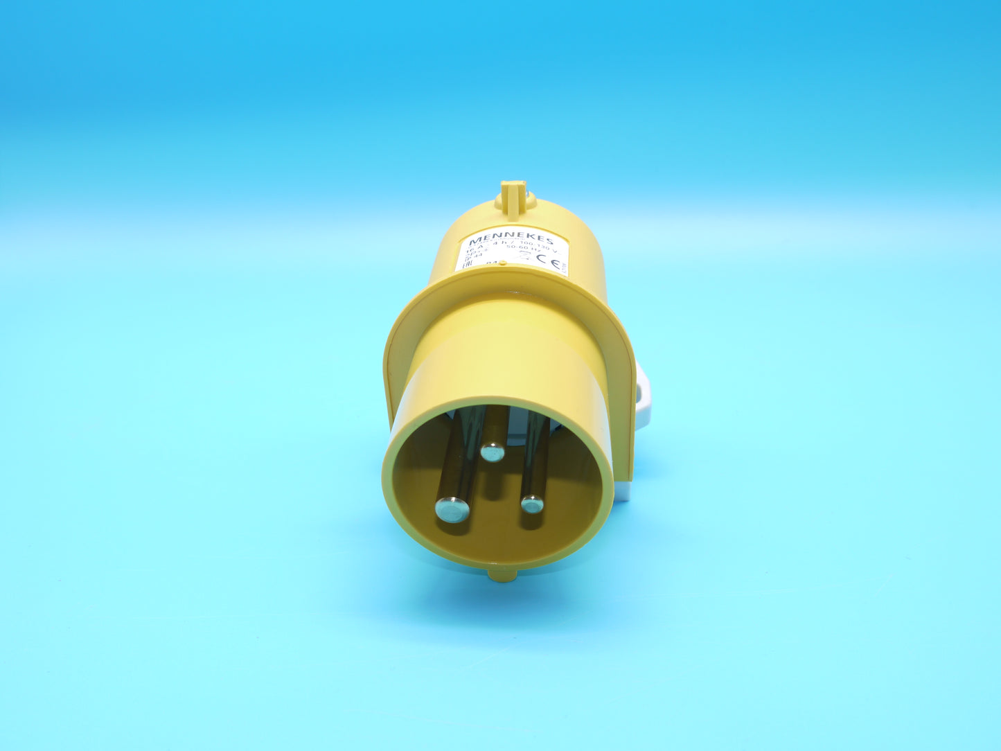 !♦ ♦ KS CEE-Wandkontaktstecker gelb 110V/16A incl. Bearbeitung