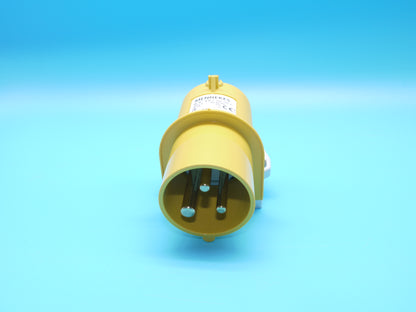 !♦ ♦ KS CEE-Wandkontaktstecker gelb 110V/16A incl. Bearbeitung
