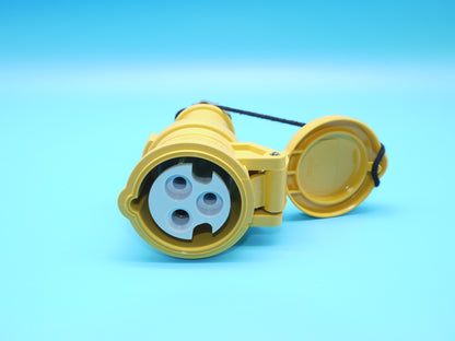 !♦ ♦ KS CEE-Kupplung gelb 110V/16A Buchse