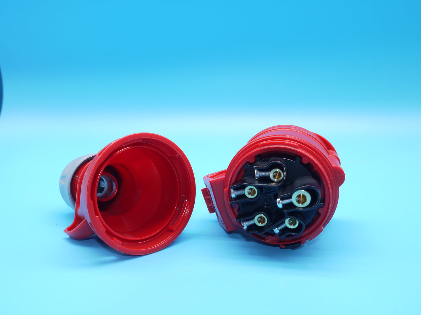 !♦ ♦ KS CEE-Kupplung rot 16A 400V,5 pol, Buchse