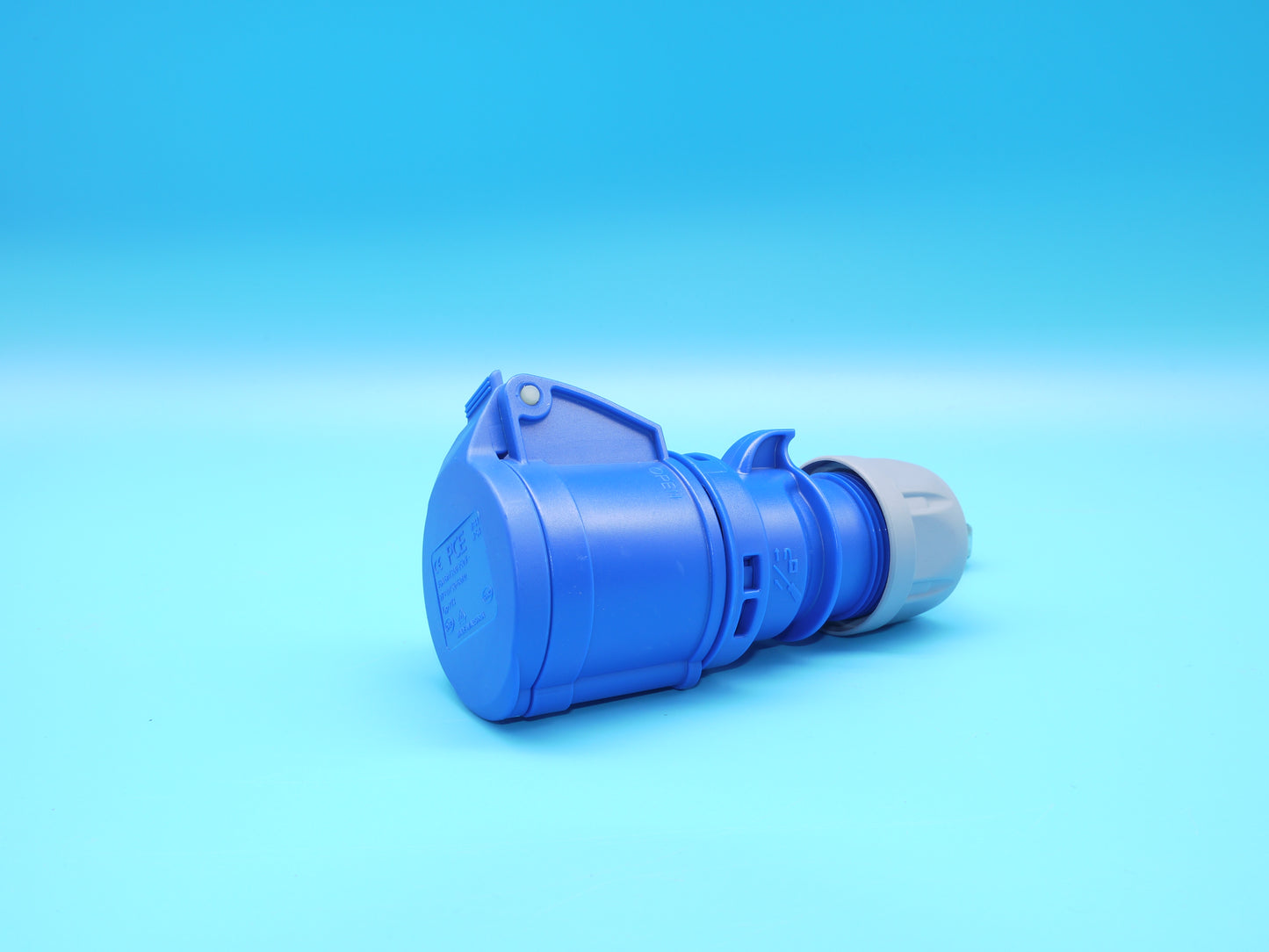 !♦ ♦ KS |►10 Stück◄|   CEE-Kupplung blau 16A 230V 213