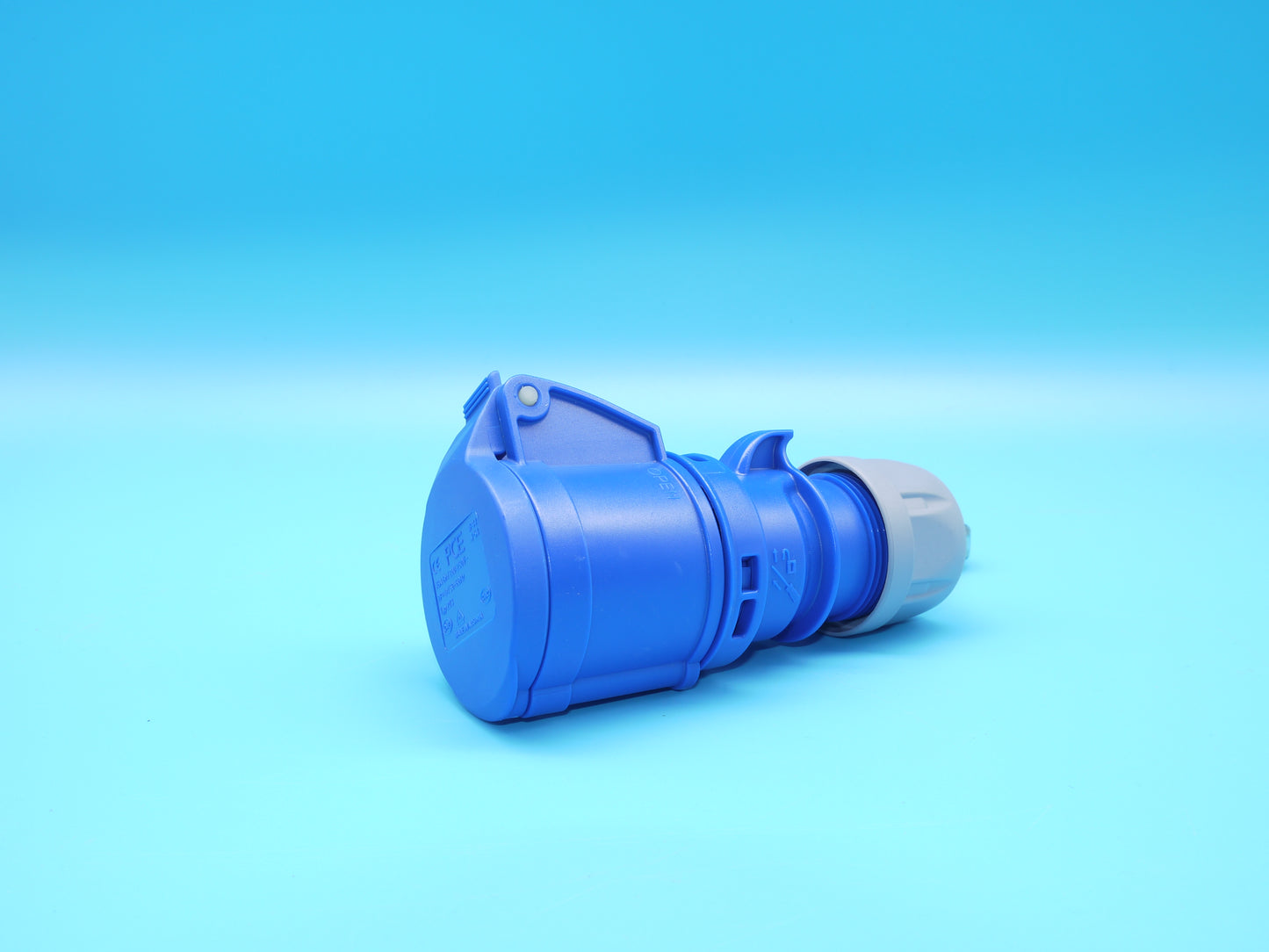 !♦ ♦ KS |►10 Stück◄|   CEE-Kupplung blau 16A 230V 213