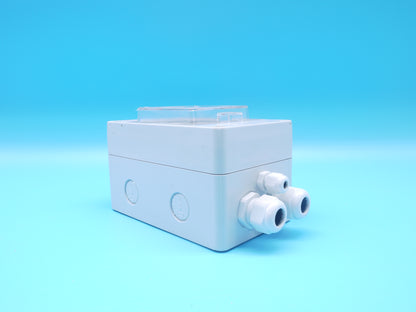 !♦ ♦ RKE Sicherung FI/LS und Schütz K20A im Automatengehäuse mit 2xM16 u. M6