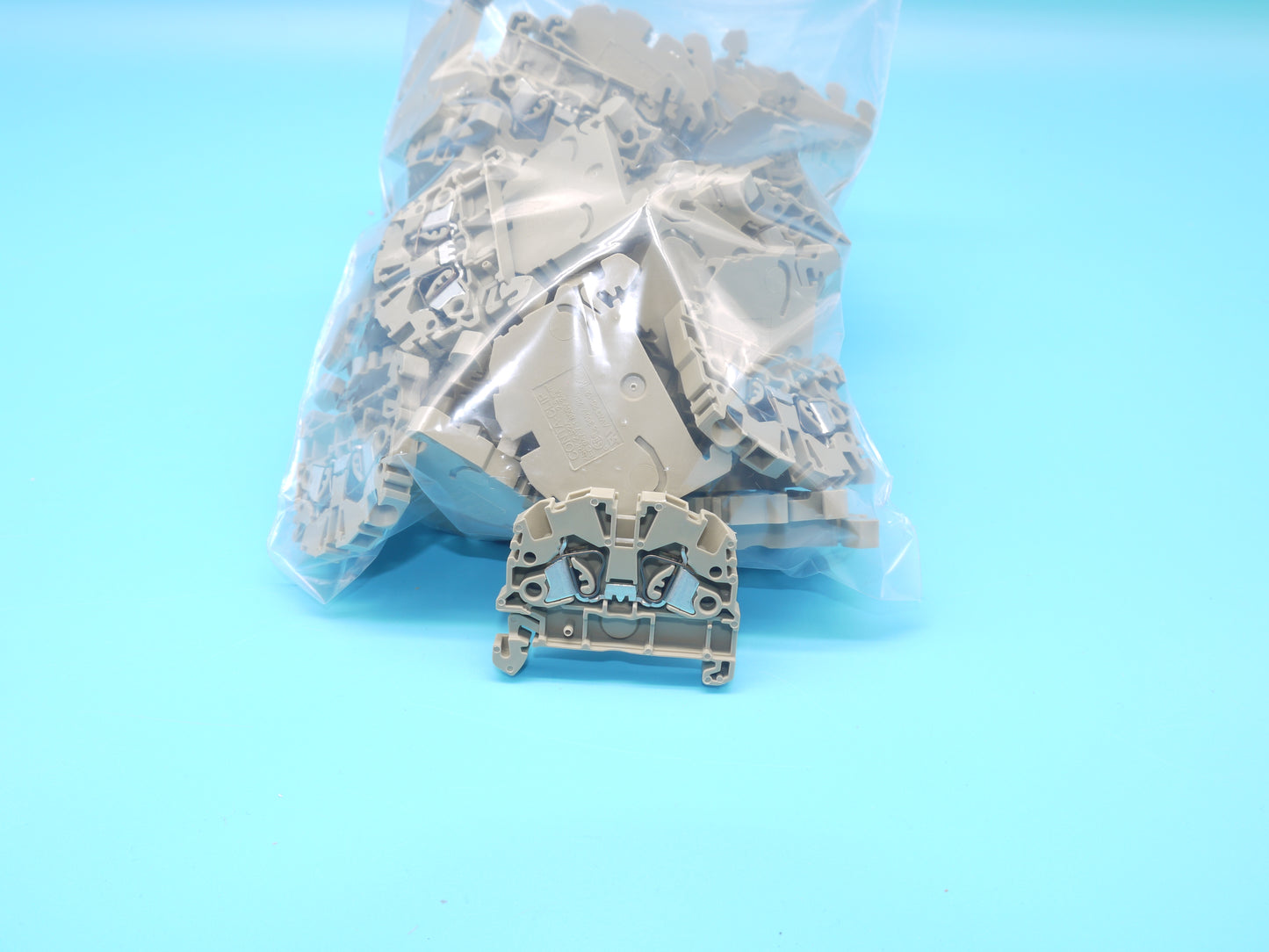 !♦ ♦ RKE |►65 Stück◄|   Reihenklemme Durchgangsklemme ZSRK2,5/2A