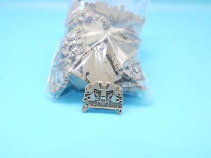 !♦ ♦ RKE |►65 Stück◄|   Reihenklemme Durchgangsklemme ZSRK2,5/2A