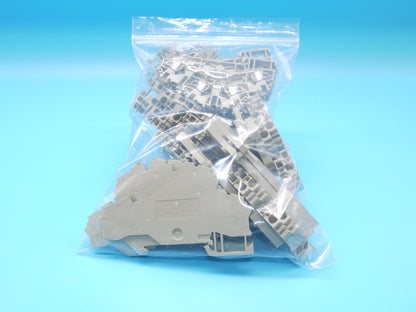!♦ ♦ RKE |►76 Stück◄|   Reihenklemme Doppelstock ZRKD 2,5mm²