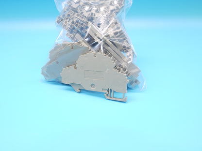 !♦ ♦ RKE |►76 Stück◄|   Reihenklemme Doppelstock ZRKD 2,5mm²