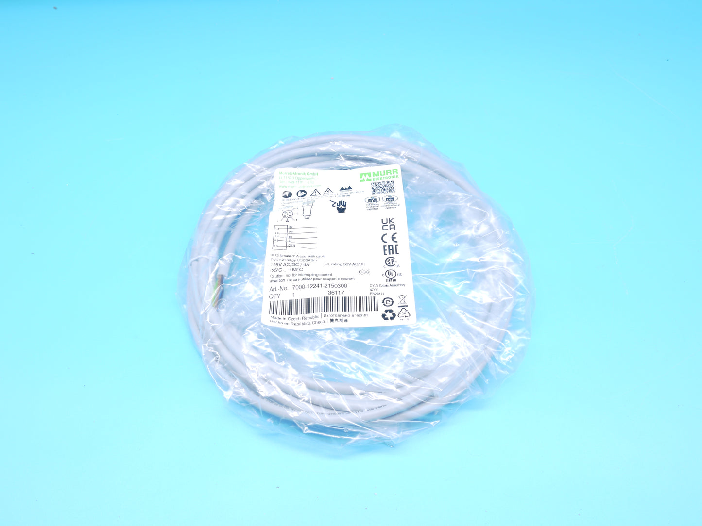 !♦ ♦ KS |►5 Stück◄|   Druckmelder Anschlusskabel