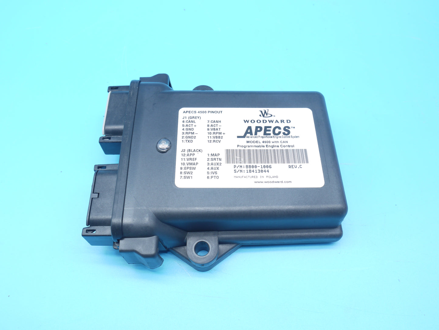 !    MDE APECS4500 Controller, Kubota Motoren - CAN-Bus