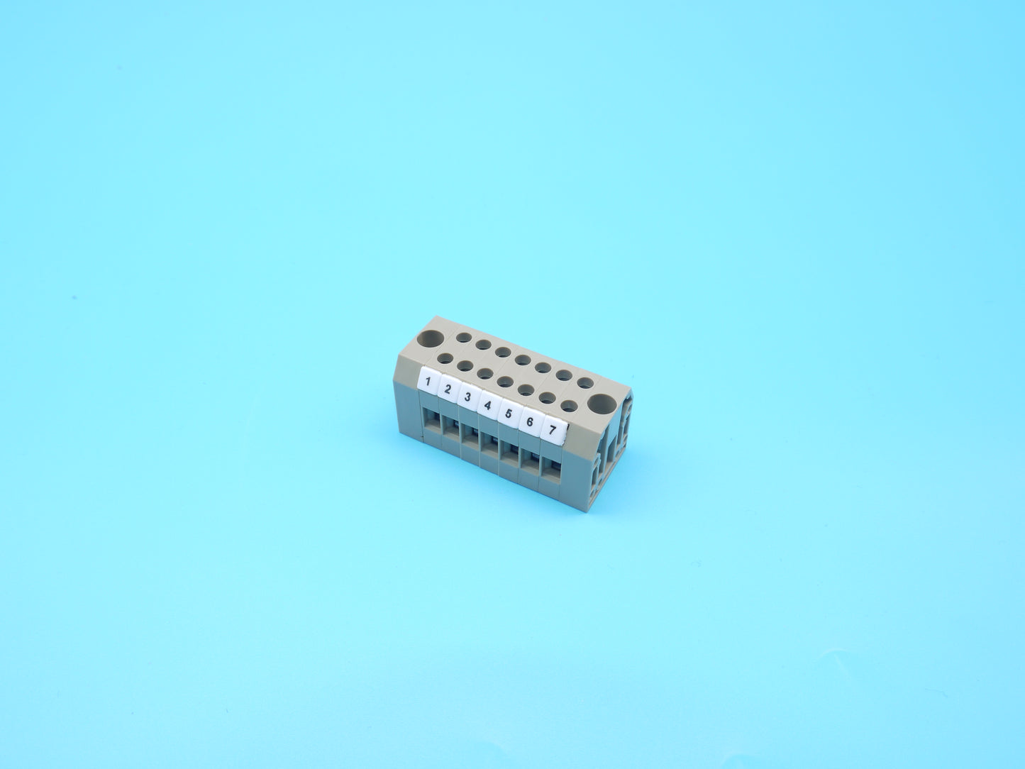 !    RKE |►8 Stück◄|   Klemme BKA 2,5/1 beige als 7er Block
