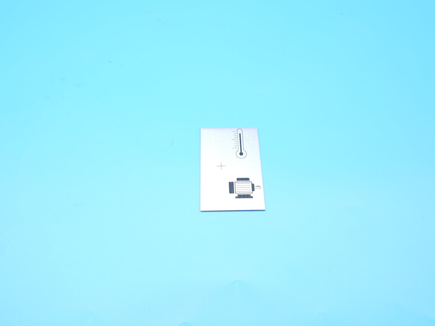 !    RKE |►3 Stück◄| Aluminium Schild Thermische Überlast (400 V)