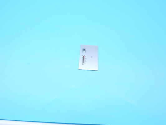 !    RKE Aluminium Schild Hydraulik-Öl zu heiß