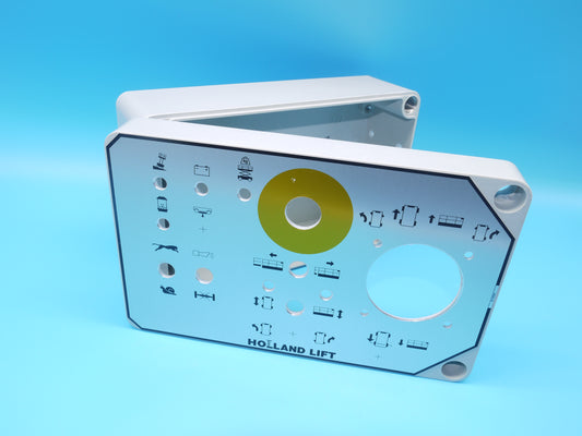 !    RKE Gehäuse 160x260x100 mit Deckel B-Serie elektro und Aluschild gebohrt