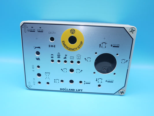 !    RKE Gehäuse 200x300x170 mit Deckel HL330 und Aluschild gebohrt