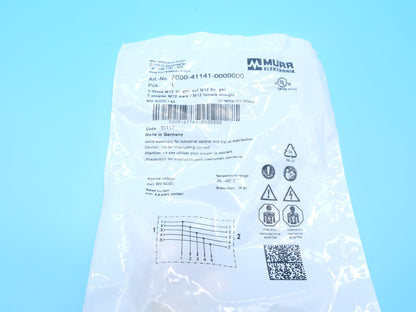 !♦ ♦ KS |►4 Stück◄|   Steckverbinder T-Stück M12 002 41141